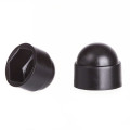 Inventory Top Selling Black & White Nylon Plastic Bolt Cover Cap